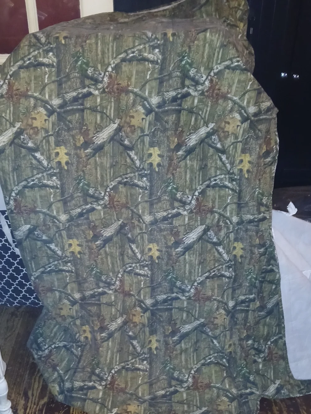 Source Unknown Camouflage Furniture Cover - Green, Brown, Tan